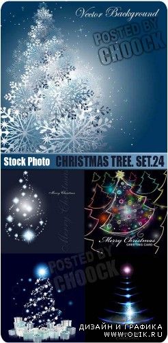Новогодняя елка 24 | Christmas tree Set 24