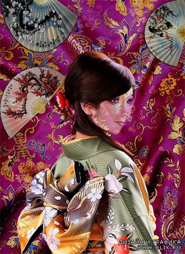 Коллекция японских костюмов "Под веткой сакуры..."