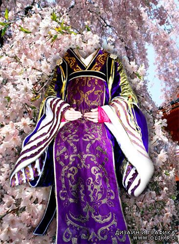 Коллекция японских костюмов "Под веткой сакуры..."