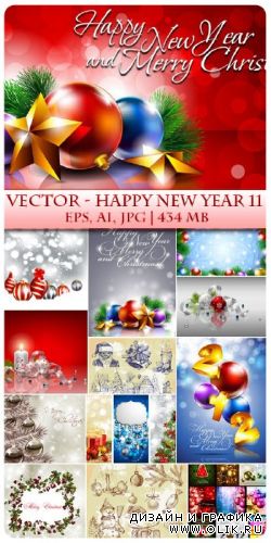 Vector Happy New Year 11