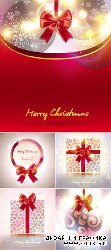Christmas Cards Vector 7