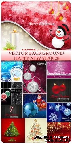 Vector Happy New Year 28