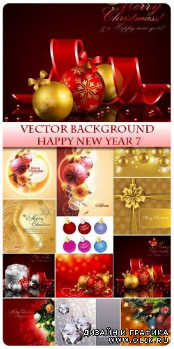Vector Happy New Year 7