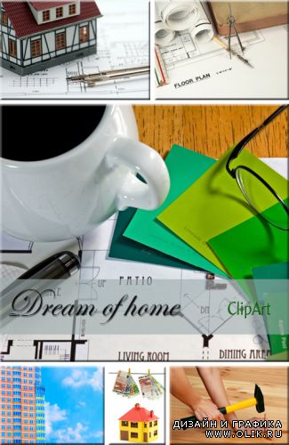 Dream of home - ClipArt