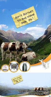 PSD for PHSP - Alps and a cow