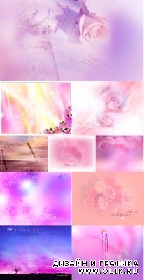 New Collection of pink backgrounds for PHSP