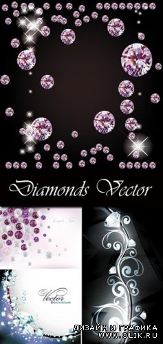 Backgrounds with Jewels & Diamonds