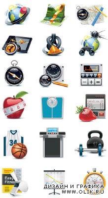 3D Icons Vector Collection