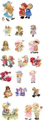A set of small children Psd for PHSP