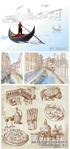Venice - vector illustrations