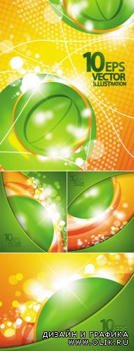 Shine Abstract Backgrounds Vector