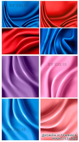 Elegant colorful silk backgrounds