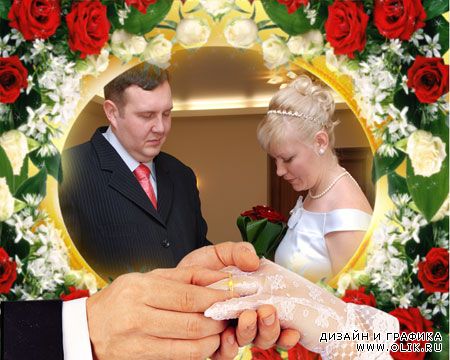 футажи свадебные  -  Регистрация молодоженов