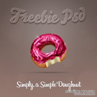 Doughnut Psd File for PHSP