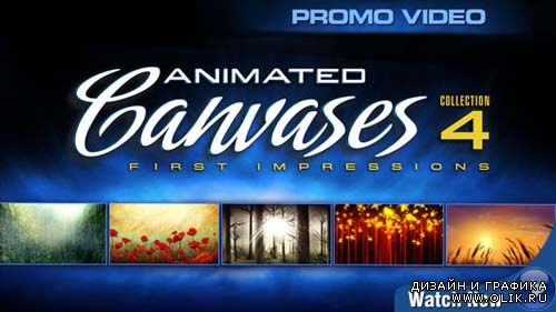 Digital Juice Animated Canvases Collection 04: First Impressions (2DVDs)