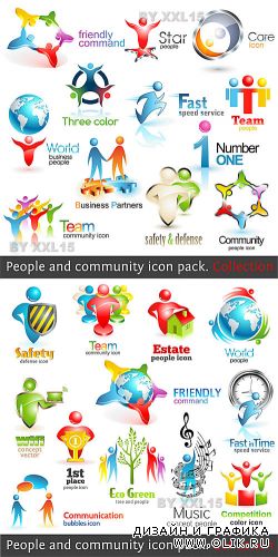 People and community icons