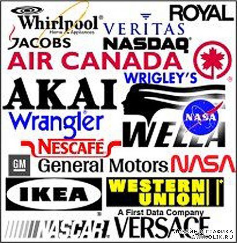 Векторные логотипы мировых брендов / Vector logos of world brands