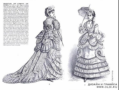 Викторианская мода и костюмы от Harpers Bazar