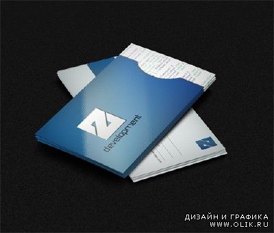 Blue Business Card for PHSP