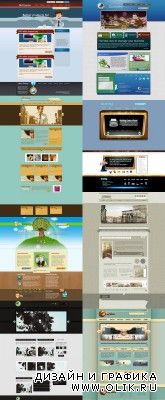 Web Templates Psd Pack 4 For PHSP