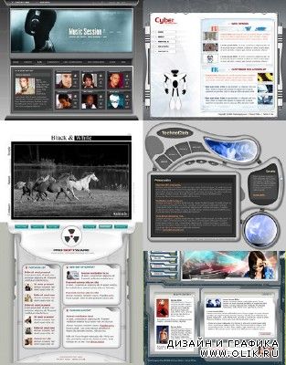 Web Templates Psd Pack 14 For PHSP