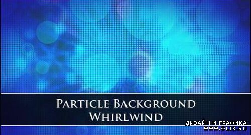 Particle Background Whirlwind