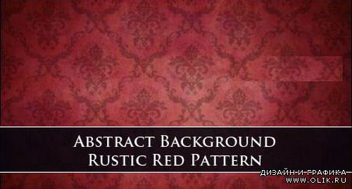 Abstract Background Rustic Red Pattern