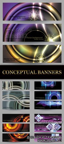 Conceptual Banners Vector