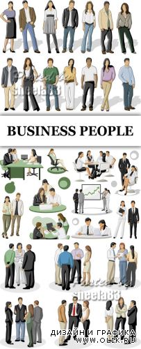 Business People Vector 2