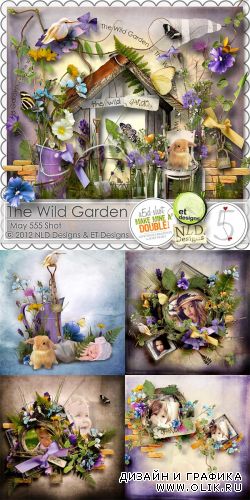 Цветочный скрап-набор - The Wild Garden