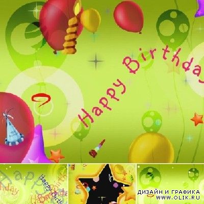 Digital Juice. Editor's Themekit 17: Birthday Balloons