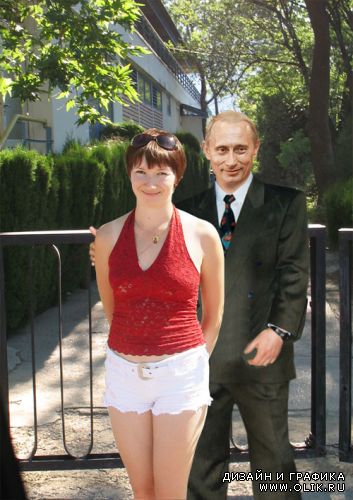 Фото со знаменитостями - С президентом Путиным