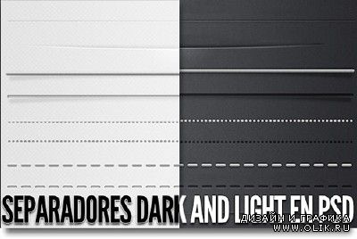 Dark and light Psd