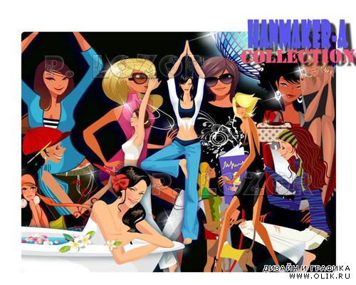 Girls HanMaker-A Mega Collection 