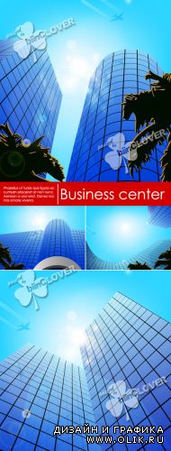 Business center vector illustration 0268