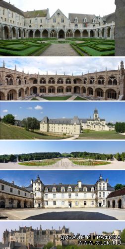 Panoramic Views Historical Places of Europe