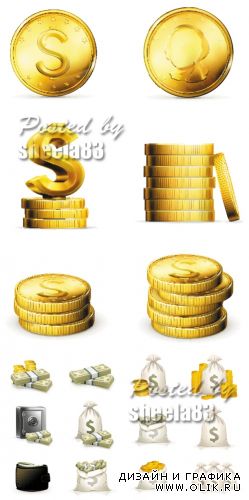 Money Icons Vector