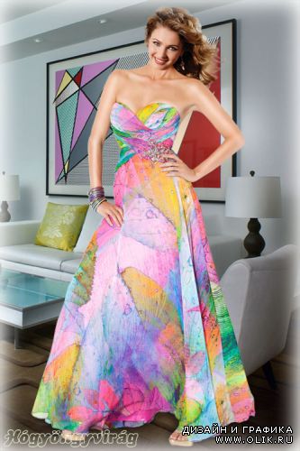 Разноцветные платья