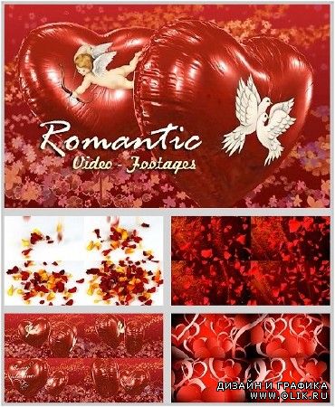 Романтичные футажи - Footage HD - Romantic backgrounds