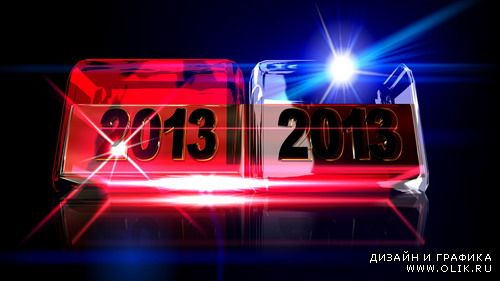 Новый год 2013-Футаж 14 (HD)