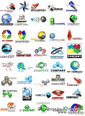 50 Logo Templates for Company - Pack 2