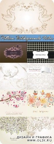 Pattern Backgrounds Vector