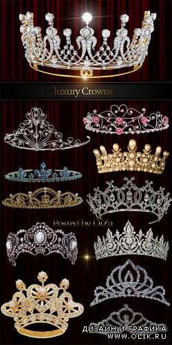 Роскошные короны - диадемы для дам