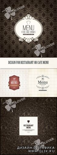 Design for restaurant or cafe menu 0350
