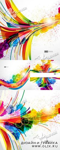 Bright abstract background 0351