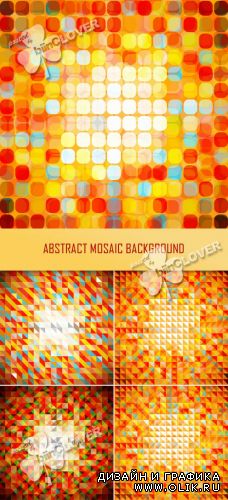 Abstract  mosaic background 0355