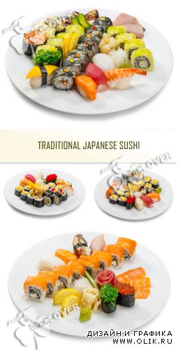 Traditional Japanese sushi 0368