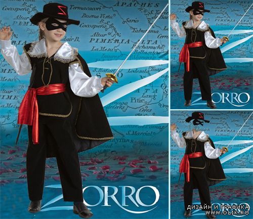 Детский шаблон - Zorro