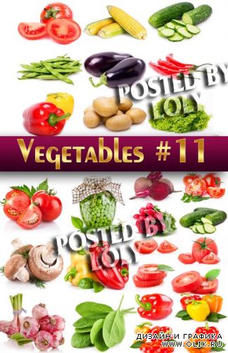 Свежие овощи #11 - Растровый клипарт
