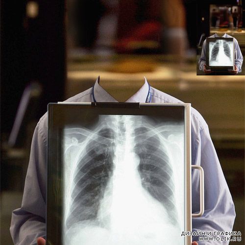  Шаблон для PHSP - Человек и молниеносный рентген 